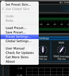 Step 03 - Open the DPMP preset settings window